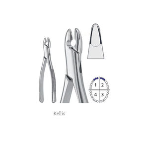 Pinzas universales para extracción de dientes, patrón americano, para dientes anteriores superiores y raíces, precio al por mayor, pinzas de extracción de Dentavex - Product Image 1