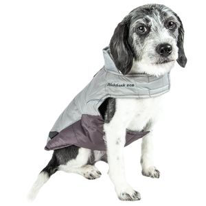 Abrigo de Felpa para Perro Helios Hurricane Waved con Tecnología Reflectante 3M Blackshark para Ropa de Mascotas - Product Image 2