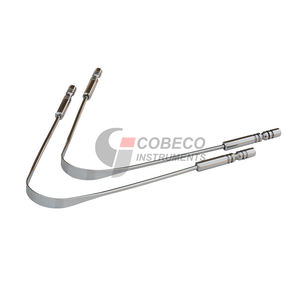 Curved Blade Tongue <b>Scraper</b> Contoured Stainless Steel Fits Tongue Shape Efficient Single-Swipe <b>Clean</b> - Product Image 1