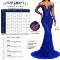 Robe de soirée bleu roi droite et sexy, luxueuse, ornée de sequins, épaules dénudées, col en V, longueur ras du sol, pour soirée formelle, en polyester naturel