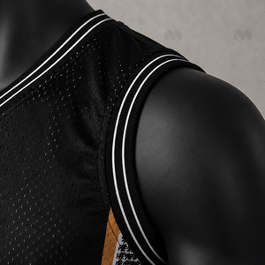 Custom Printed <b>Animal</b> <b>Pattern</b> Mesh Basketball Jersey Set Sleeveless Sports <b>Knit</b> Uniform Quick Dry Teamwear <b>for</b> Training - Product Image 6