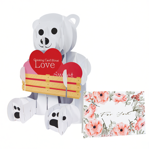 Tarjeta de felicitación B Bear Love Pop - Product Image 2