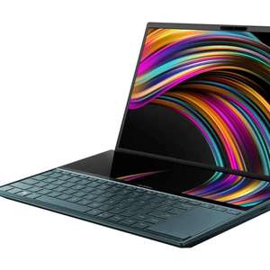 โน้ตบุ๊ก <span class=keywords><strong>ZenBook</strong></span> <span class=keywords><strong>Pro</strong></span> <span class=keywords><strong>Duo</strong></span> <span class=keywords><strong>15</strong></span> <span class=keywords><strong>OLED</strong></span> รุ่นดั้งเดิม ใช้หน่วยประมวลผล Intel Core I9-12900H เจนเนอเรชั่น 12 หน้าจอ <span class=keywords><strong>OLED</strong></span> 4K แรม 64GB การ์ดจอ GeForce RTX 3060 - Product Image 3