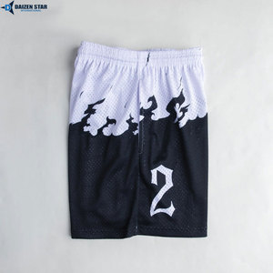 Lightweight Summer Solid Mesh Shorts Casual Sports Fitness Jogging Activewear Sublimation Transfer Breathable Quick Dry Elastic - Product Image 6