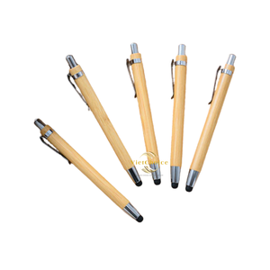 ปากกาลูกลื่นไม้ไผ่พรีเมียม จับถนัดมือ เขียนลื่น ทนทาน - Product Image 1