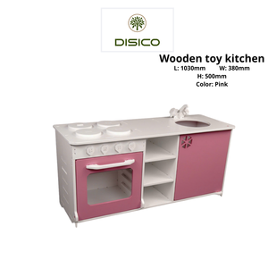 Cuisine en bois de haute qualité Hao Hung Long pour enfants de 2 à 7 ans, avec contreplaqué de pin américain et zones de jeu - Product Image 2