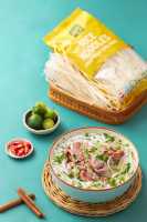 Rice Noodle Healthy Instant Food Dried 400g Vietnam High Quality Ready For Daily Meals in Bag Packaging OEM/ODM Wholesale