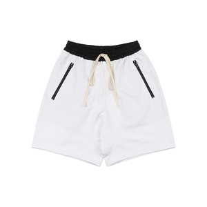 Short de bain pour homme vert uni à séchage rapide, taille élastique, décontracté, avec cordon de serrage, longueur mi-cuisse - Product Image 3