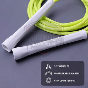 Cuerda de Velocidad Ajustable de Alta Calidad con Recubrimiento de PVC Personalizable para Entrenamiento de Boxeo, Fitness y Resistencia - Product Image 4