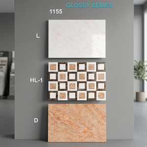Carreaux muraux en céramique brillante pour salle de bain et cuisine, résistants aux acides, avec design en marbre numérique, 200x300mm - Product Image 5
