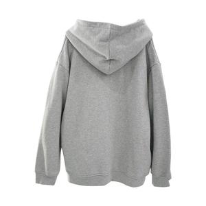 Sudadera con Capucha Bordada de Alta Calidad, Tejida con Algodón/Fibra de Bambú, Ecológica, Oversize, Estilo Urbano, de Lujo para Hombre - Product Image 3