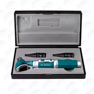 <b>Ear</b> <b>Scope</b> with Light Fiber Optic Otoscope Pocket Diagnostic Tool for <b>Ear</b> Infections with Hard Plastic Case Green Color - Product Image 6