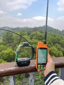 eSEEK Long Range GPS Hound Locator System , 4G + VHF, IP68 <b>Waterproof</b> GunDog <b>Trainer</b> Collar with Handheld PDA for Deep Woods - Product Image 1