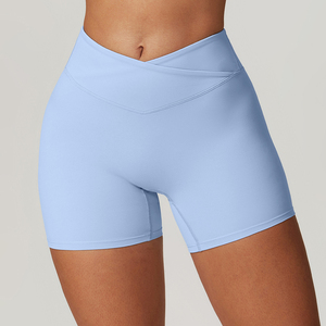 Yoga Sets 3 Pieces Sets Yoga Leggings Shorts for Women Fitness Tops Yoga Tights Workout Vest with Chest <b>Pad</b> for Ladies - Product Image 6