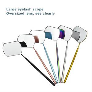Morje Surgical Customized Stainless Steel <b>Magnifying</b> Wall Mounted <b>Mirror</b> <b>Makeup</b> Tools Logo Matte Finish for Lash Extension Use - Product Image 3