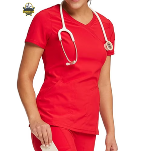 ชุดสครับแพทย์ผู้หญิง ANSIS STAR INDUSTRIES ขายดี ผ้าถัก ระบายอากาศได้ดี ยืดหยุ่น ใช้ได้ทั้งชายและหญิง เหมาะสำหรับโรงพยาบาล รับสั่งทำตามแบบ - Product Image 5