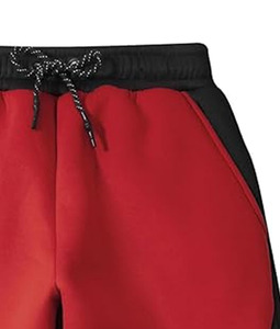 Pantalon décontracté pour homme en toile à taille mi-haute et pantalon baggy évasé en similicuir véritable, personnalisé, posté par Dress Sports - Product Image 2