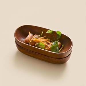 Handmade Custom Oval Fruit <b>Snack</b> Coffee Plate Wooden Serving <b>Tray</b> for <b>Snack</b> Nut Fruit Wood Serving <b>Tray</b> for Food By UO INDIA - Product Image 5
