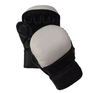Gants de sparring en cuir véritable pour MMA professionnels, gants de sparring lourds pour MMA, équipement de boxe, gants d'entraînement personnalisés - Product Image 2