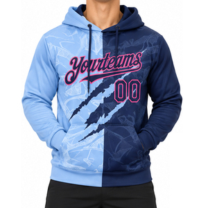 Sweat à capuche sport en polaire personnalisé pour hommes et femmes, idéal pour l'entraînement, la gym et le sport – Fournisseur d'usine OEM/ODM en gros pour la performance - Product Image 6