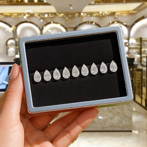 Diamant véritable certifié IGI, 2,00 carats, taille poire, diamant en vrac, diamant de laboratoire HPHT CVD, prix de gros, diamant blanc - Product Image 3