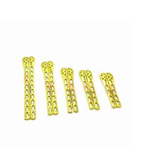 Placa de fibula distal lateral con bloqueo reutilizable para veterinaria, 35 mm, acero inoxidable, implante ortopédico, juego de 10 para perros (izquierda/derecha), Dentavex - Product Image 2