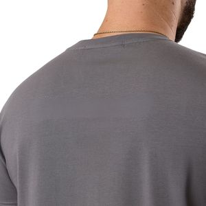 Mens <b>Charcoal</b> Grey Athletic Jersey <b>T</b> <b>Shirt</b> Short Sleeve Breathable Lightweight Workout Running Fitness Casual Gym Sportswear - Product Image 4