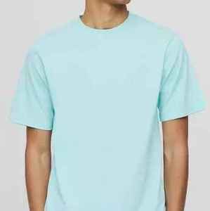 Camiseta OEM/ODM 100% algodón para hombre, estilo casual, lisa, holgada, estampada, estilo urbano, para verano. - Product Image 2