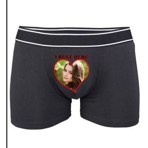 Calzoncillos Bóxer de Algodón 60S Transpirables de Talle Alto para Hombre, con Logotipo Personalizado, Tejido Sin Costuras, Suministro Directo de Fábrica de Bangladesh - Product Image 1
