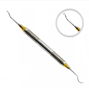 Herramientas Dentales de Doble Punta Ligeras, Tipo Sickle Scaler, de Acero Inoxidable Premium para Higiene Periodontal - Product Image 2
