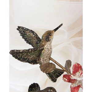 Candelabro Artesanal Ecológico Personalizable en Forma de Árbol con Colibríes y Flores para Decoración del Hogar en Pascua - Product Image 5