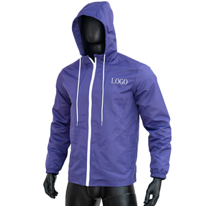 เสื้อแจ็คเก็ตกันลมแบบมีฮู้ดสำหรับฤดูหนาว ผ้าแคนวาสคุณภาพสูง กันน้ำ กันลม เหมาะสำหรับการเดินป่า บริการ OEM พร้อมโลโก้ด้านหน้า - Product Image 3