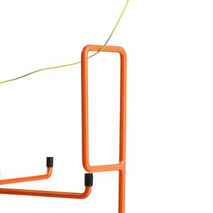 Dispenser Portatile per Cavi con Maniglia Antiscivolo in Metallo, Supporto a Pavimento per Bobine di Cavi, Vassoio Portatile per Cablaggio - Product Image 5