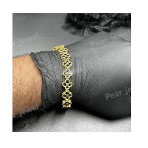 Bracelet en Moissanite Diamantée en Promotion pour Cadeau de Fiançailles et Célébration d'Anniversaire – Éclat Élégant Disponible en Quantité en Gros - Product Image 1
