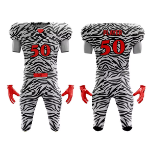 Servicio OEM ODM, Nueva Llegada, Uniforme de Fútbol Americano para Hombre, Colores Personalizados, Diseño Transpirable de Secado Rápido, Impresión Sublimada - Product Image 6