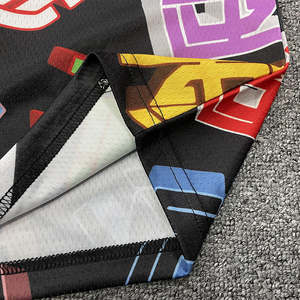 Shorts de basket-ball pour hommes en mesh avec impression par sublimation personnalisée, design lettres - Product Image 4