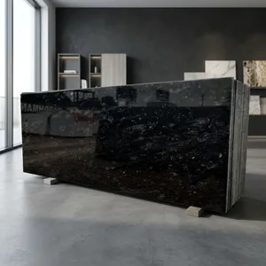 Elegant China Black Granite <b>Stone</b> Slabs Superior Quality Natural Granite for Kitchen Countertops Wall Cladding and Interior - Product Image 5