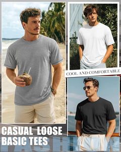 Camiseta Clásica de Algodón para Hombre, Cuello Redondo, Manga Corta, Diseño Liso, Ropa Casual de Moda, Pedido al por Mayor, Proveedor Mayorista - Product Image 6