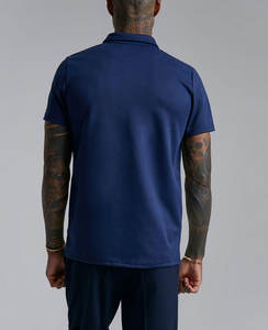 Camiseta de poliéster 100%, camiseta Polo de Golf personalizada para hombre, camiseta de manga corta, camiseta Polo en blanco por sublimación de tela, Camiseta de algodón - Product Image 1