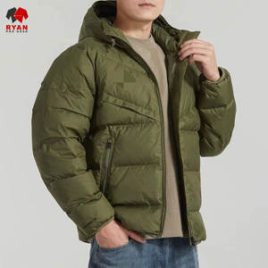 Veste matelassée sur mesure pour homme, logo personnalisé, fermeture éclair, tissu respirant et confortable - Product Image 6