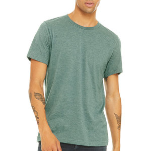 100% Cotton Regular Fit O-Neck <b>Short</b> <b>Sleeve</b> Breathable Quick Dry T-Shirt for Men - Product Image 2