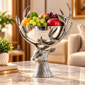 Cubo de hielo de metal galvanizado inoxidable con tapa y cuchara para bares y restaurantes a precio económico para suministro al por mayor. - Product Image 1