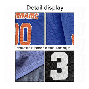 Vêtements de sport d'extérieur respirants de haute qualité, meilleur design, service OEM personnalisé, uniforme de basketball réversible - Product Image 4