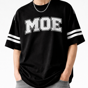 Jersey de Fútbol Americano Unisex Personalizado con MOQ Bajo, Estilo Urbano, Corte Holgado, Manga Corta, Personalización OEM, Marca Privada, Venta al Por Mayor en EE. UU. - Product Image 1