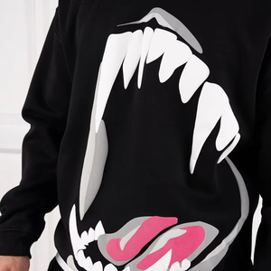 Best Sale Winter Warm Long Sleeve <b>Men</b> Puff Print Hoodie New Arrival Light Weight Solid Color <b>Men</b> Puff Print Hoodies - Product Image 6