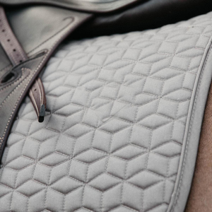 Tapis de selle d'équitation, toutes couleurs disponibles, tapis de selle de dressage en coton, tapis de selle de compétition équestre - Product Image 3