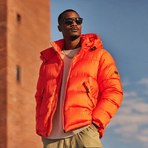 Chaqueta Acolchada de Alta Calidad para Hombre, Chaqueta de Invierno con Capucha, Chaqueta Acolchada con Cierre para Hombre - Product Image 1