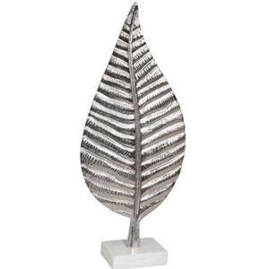 Sculpture en aluminium de qualité supérieure, art métallique abstrait, statue pour décoration d'étagère ou de table dans le salon - Product Image 6