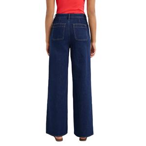 Pantalones vaqueros informales de mezclilla lavados ajustados transpirables de calidad superior de talla grande a precio bajo a la moda para mujer - Product Image 3