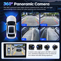 Autoradio Android 16 HANTUE pour Ford Mondeo Fusion 2012 2013 2014-2019, Navigation GPS, Lecteur Multimédia et Unité Radio